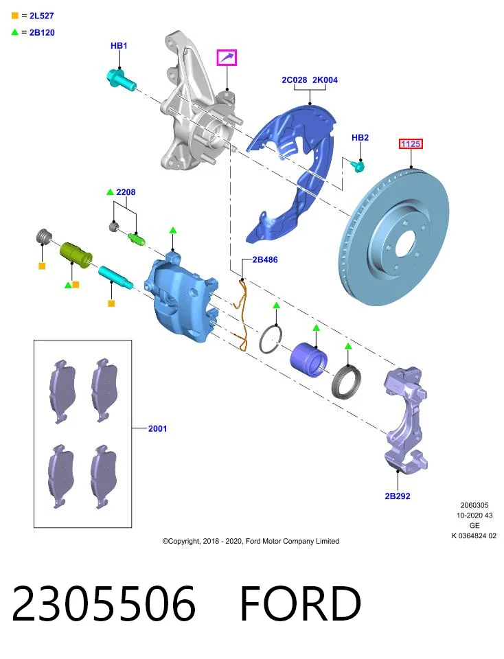 2305506 Ford