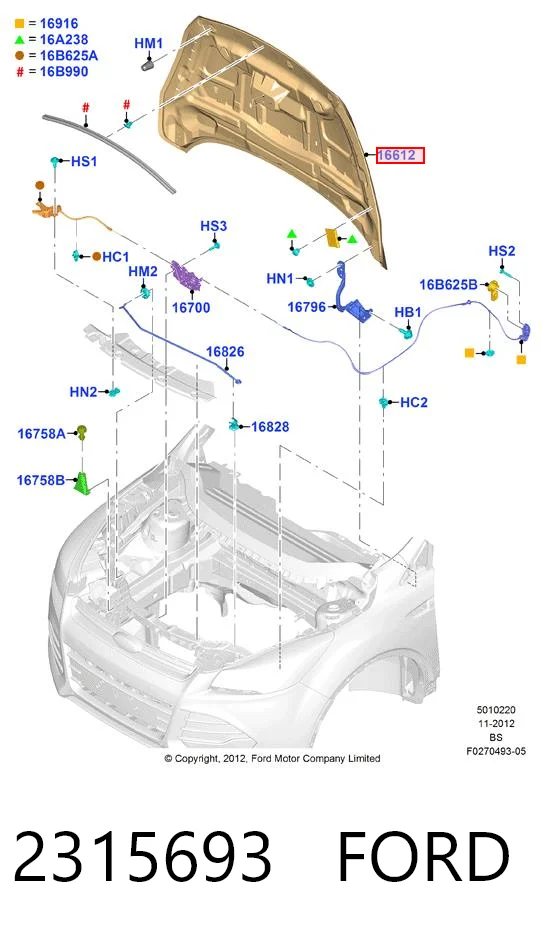 2315693 Ford