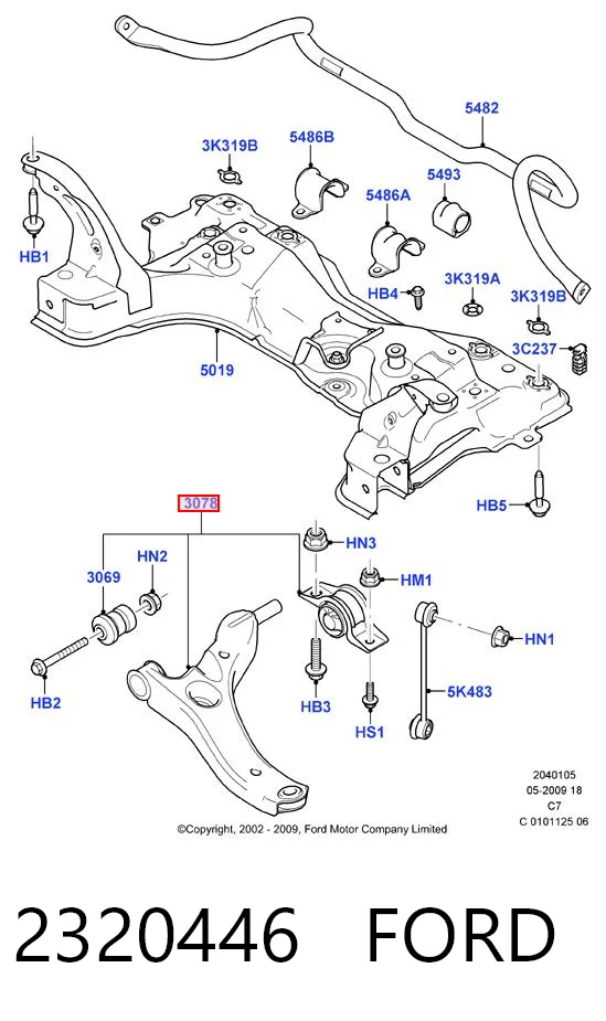 2320446 Ford