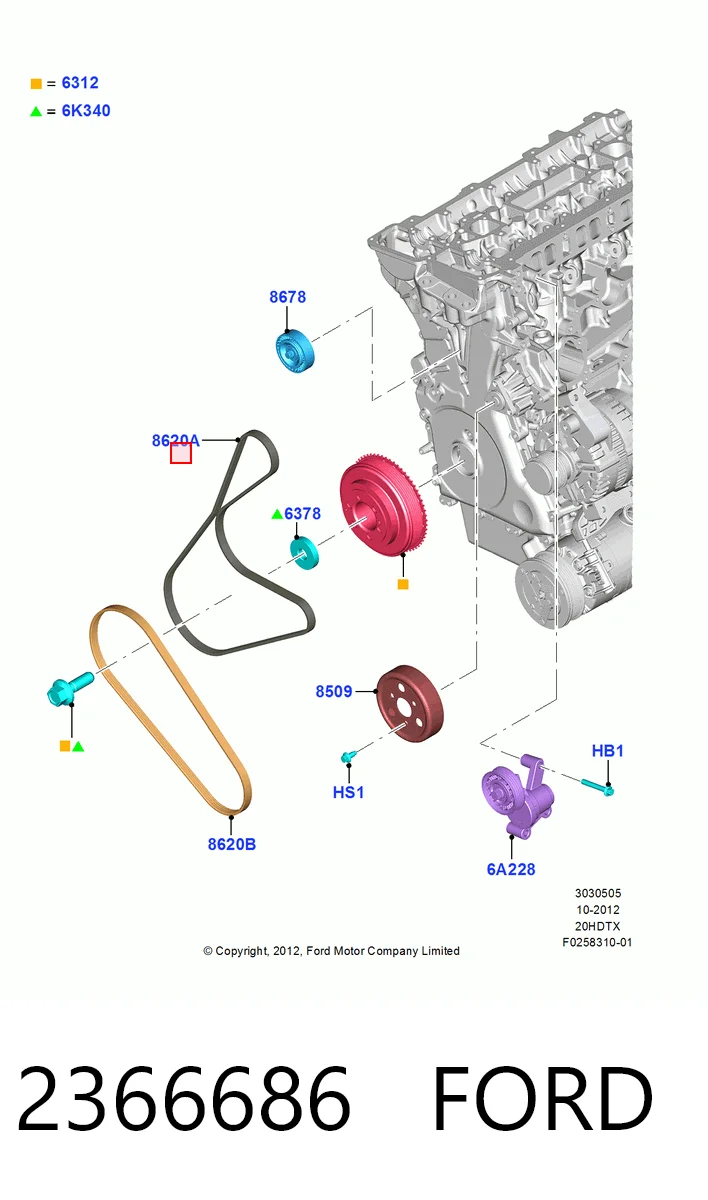 2366686 Ford