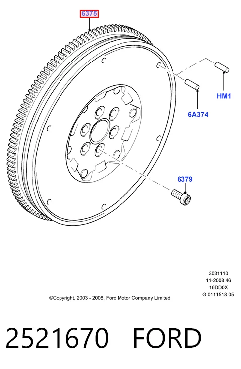 2521670 Ford