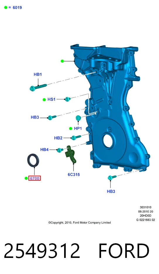 2549312 Ford