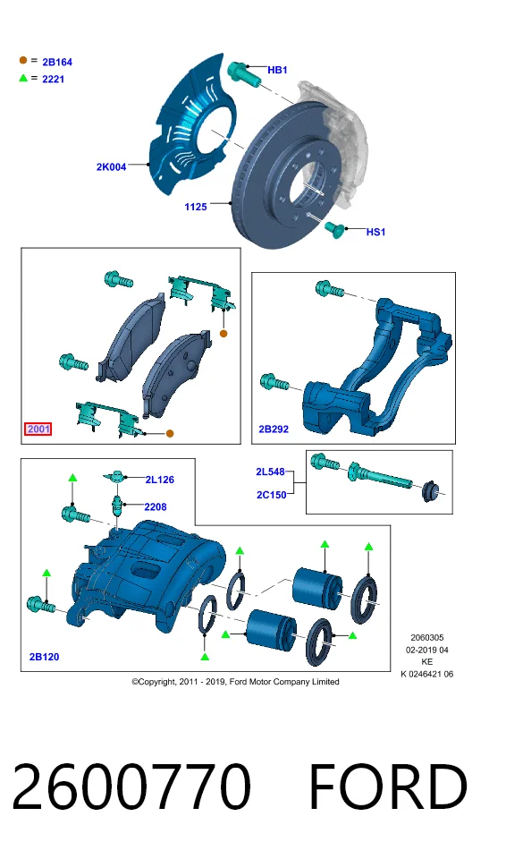 2600770 Ford