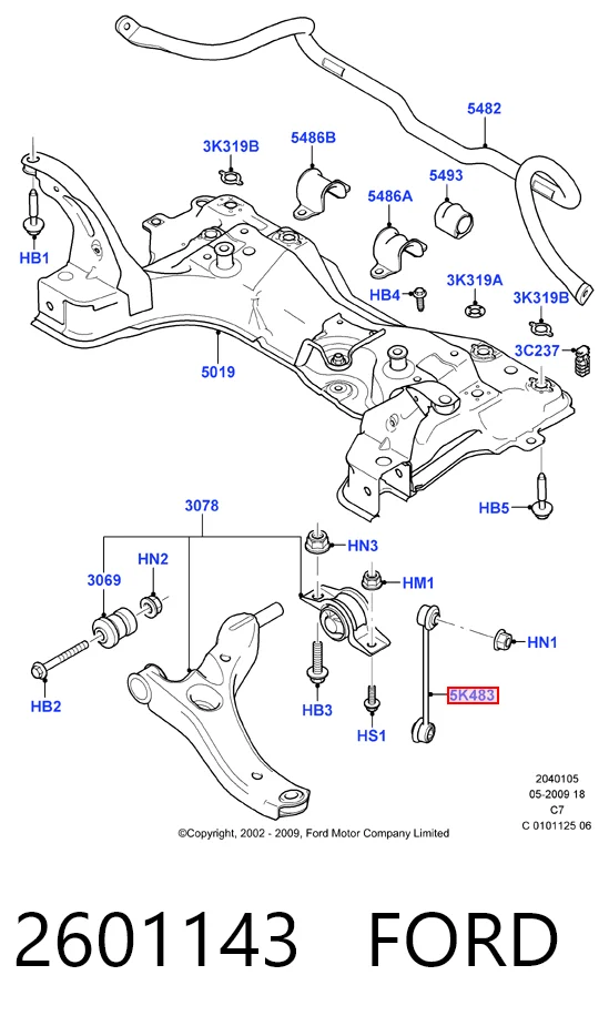 2601143 Ford