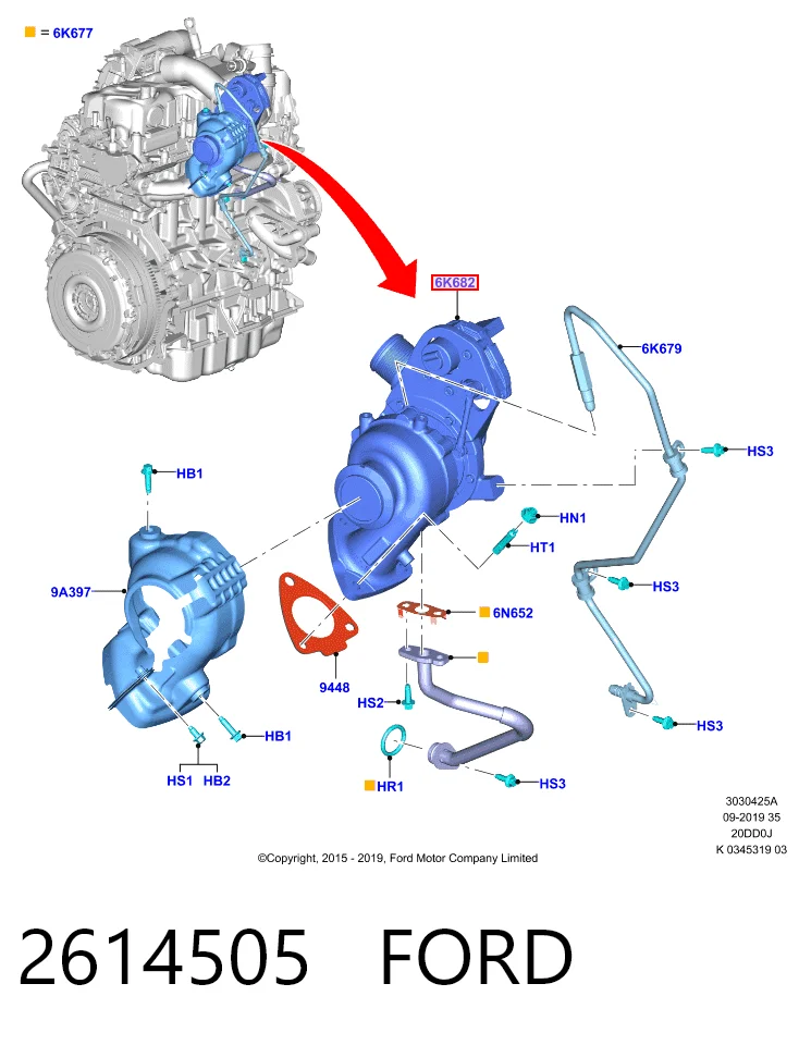 2614505 Ford