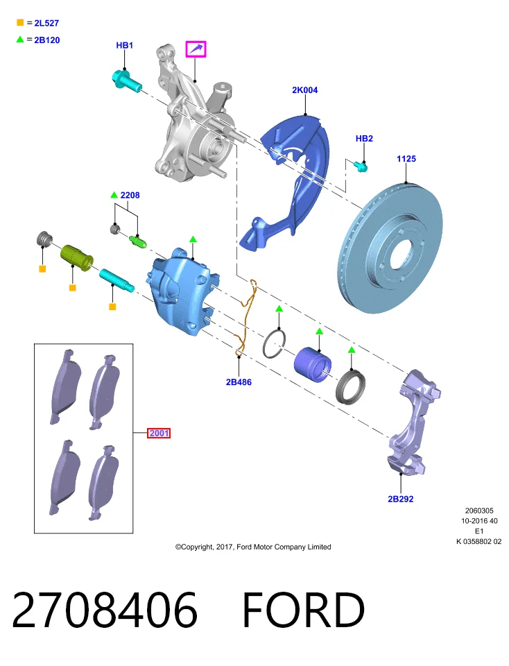 2708406 Ford