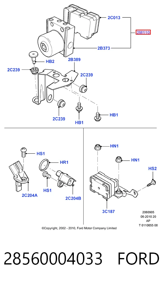 Sterownik ABS  hydrauliczny Ford Focus II hatchback (DA, HCP, DP) (2004 - 2011) cena, od 40,92 USD
