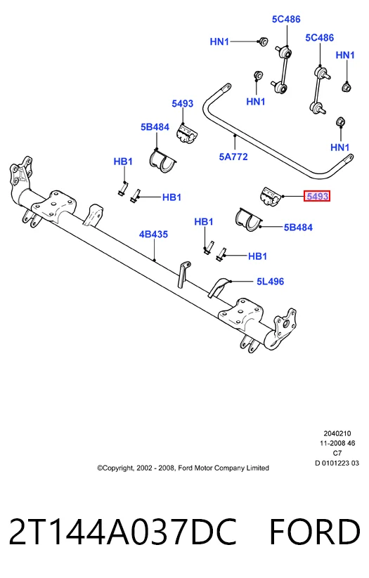 2T144A037DC Ford
