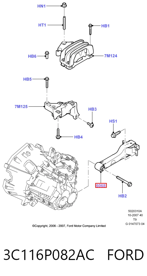 3C116P082AC Ford