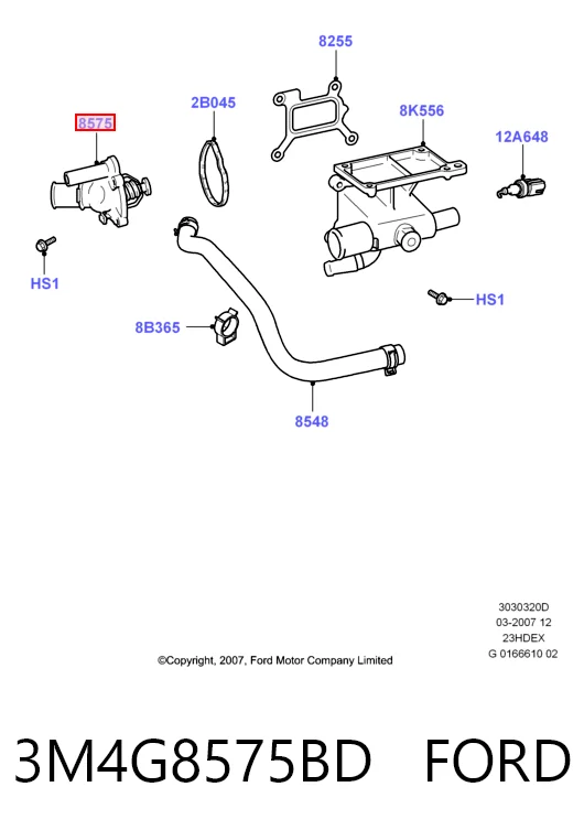 3M4G8575BD Ford
