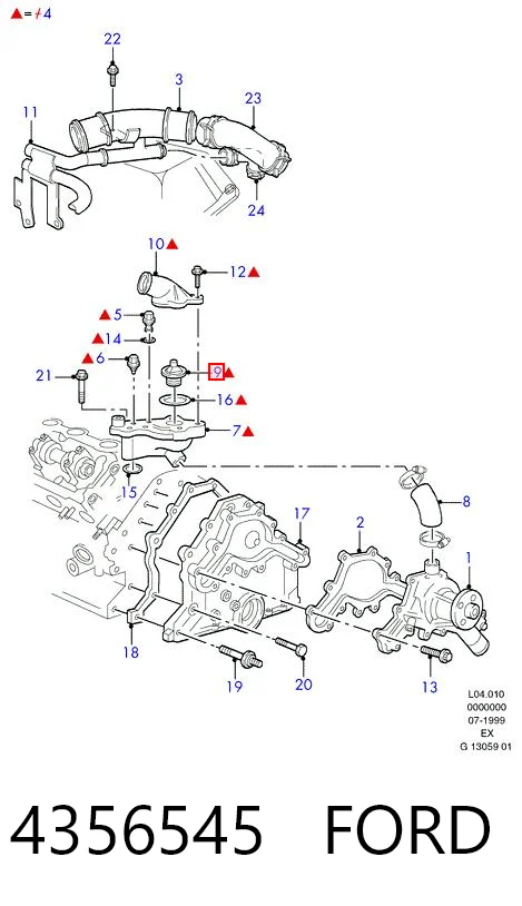 Cena części  Explorer  SUV