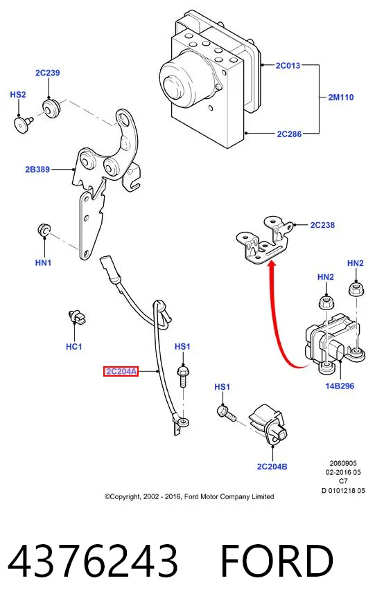 4376243 Ford