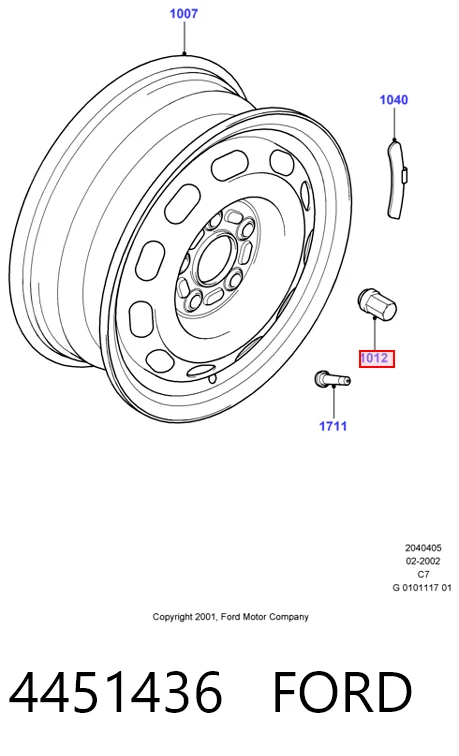 4451436 Ford