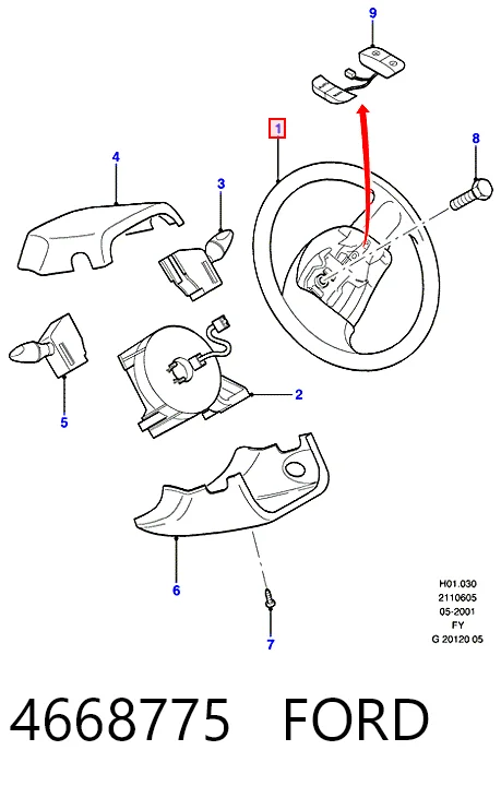 Kierownica do Ford Transit V V184/5