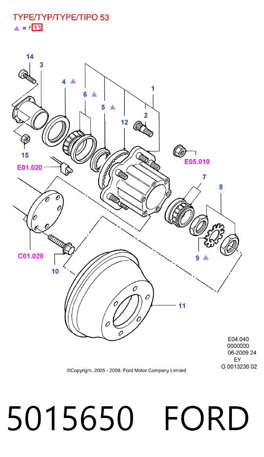 5015650 Ford