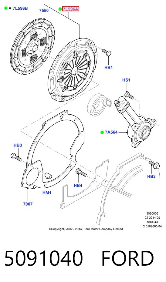 5091040 Ford