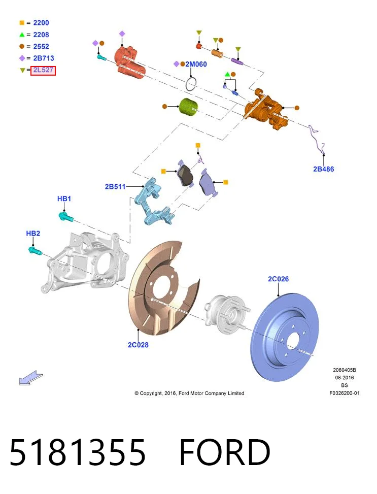 5181355 Ford