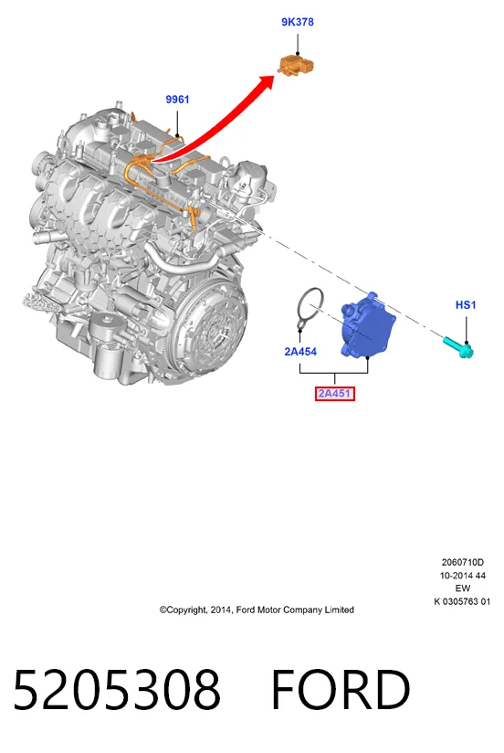 Pompa podciśnienia Ford Explorer SUV (U5) (2011 - 2019) cena, od 117,04 USD