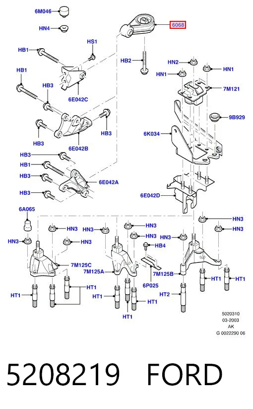 5208219 Ford