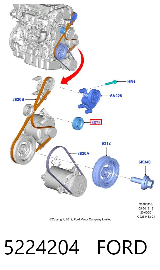 5224204 Ford