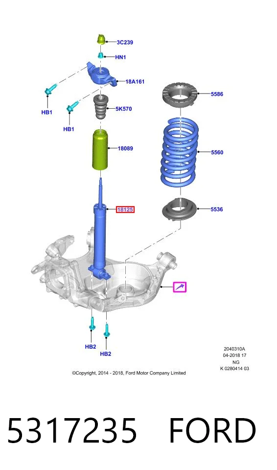 5317235 Ford