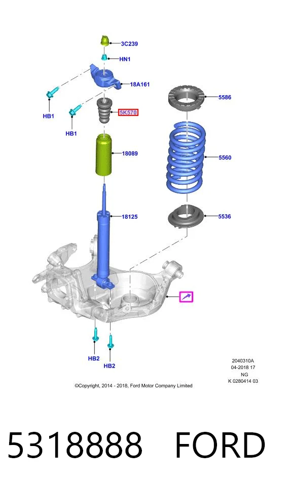 5318888 Ford