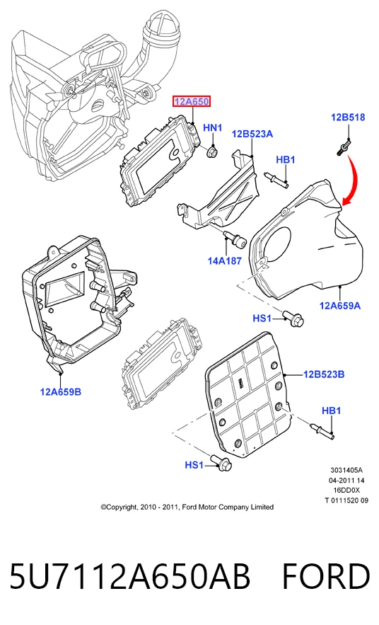 Sterownik silnika Ford Focus II kombi (DA, FFS, DS) (2004 - 2011) cena, od 175,61 USD