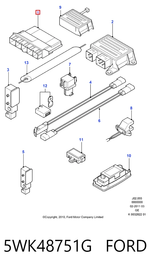 Blok komfortu Ford Mondeo III hatchback (B5Y) (2000 - 2007) cena, od 37,78 USD
