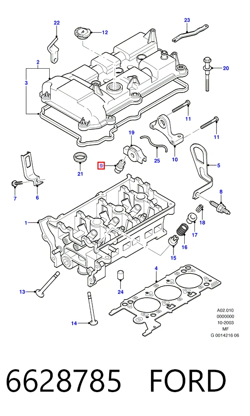 Kompensator hydrauliczny (popychacz hydrauliczny), popychacz zaworu Mazda Tribute SUV (EP) (2000 - 2004) cena, od 37,65 USD