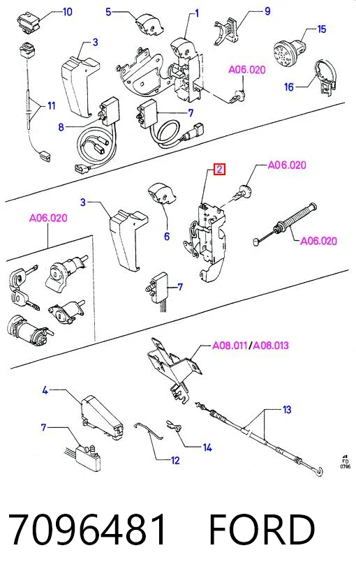 7096481 Ford
