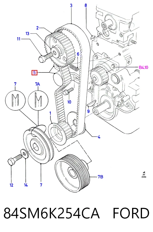48010070501AE Chery Rolka napinacza paska rozrządu