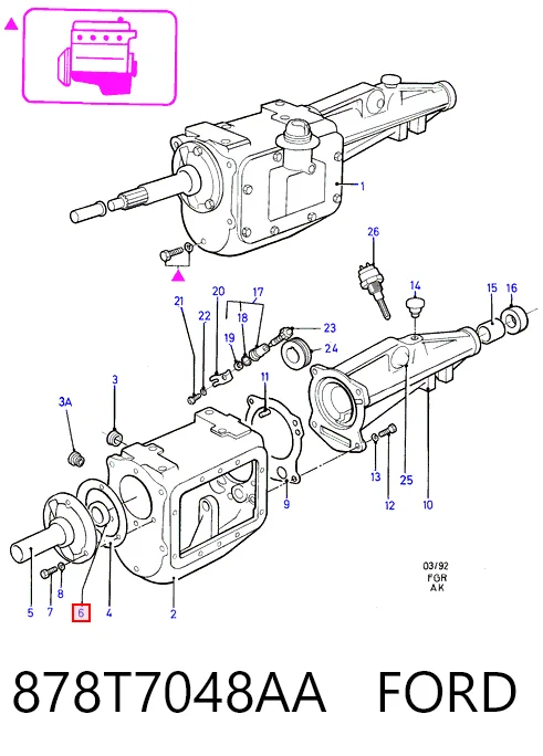 878T7048AA Ford