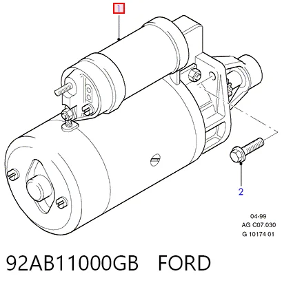 Kupić Rozrusznik Ford Fiesta III GFJ w dobrej cenie