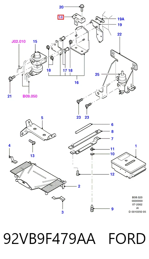 Czujnik ciśnienia w kolektorze ssącym, MAP Ford Transit IV