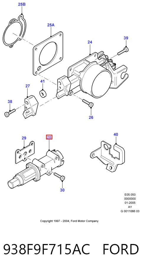 Regulator biegu jałowego do Ford Mondeo I GBP