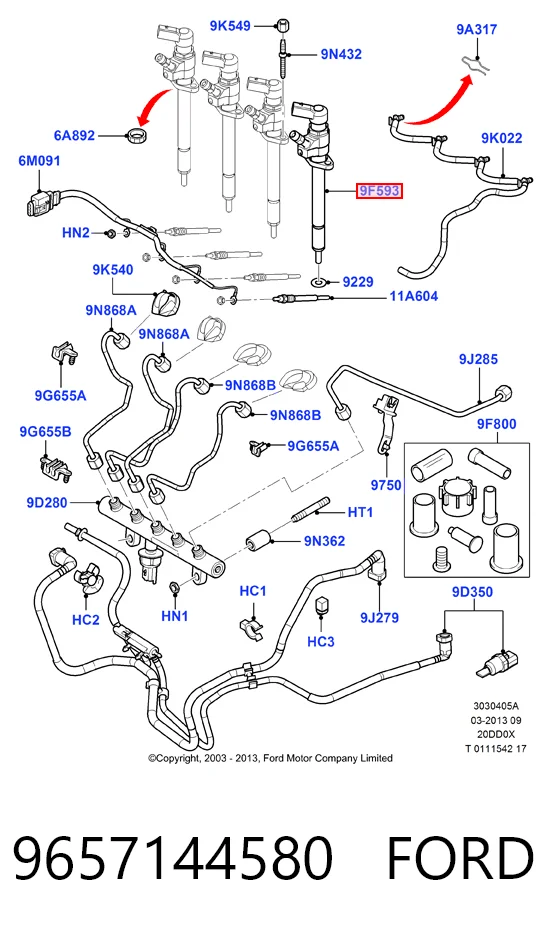 Wtryskiwacz paliwa Volvo 36050663 cena, od 66,40 USD