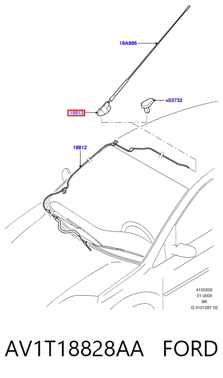 Antena Ford C-Max 