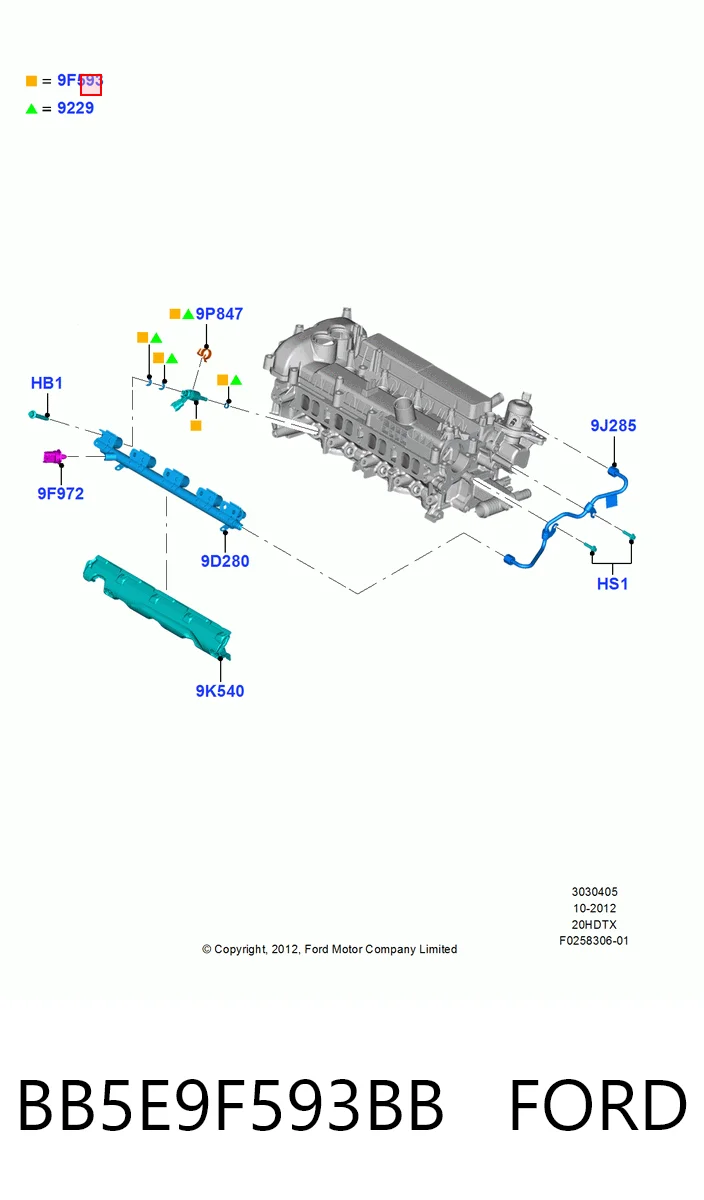 Do koszyka Wtryskiwacz paliwa Ford Edge II CD539