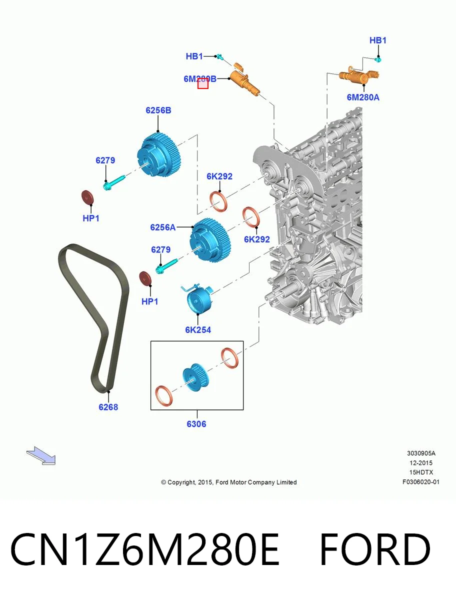 CN1Z6M280E Ford