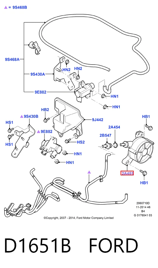 Pompa podciśnienia Ford Kuga I SUV (CBV) (2008 - 2012) cena, od 44,48 USD
