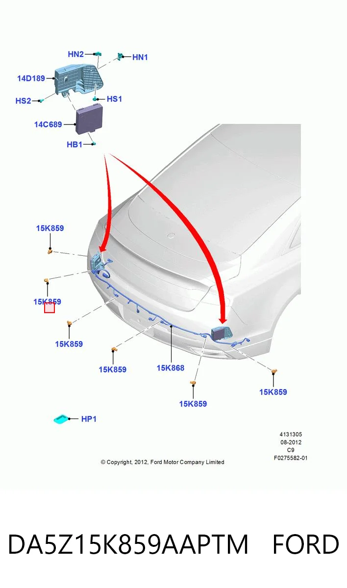 DA5Z15K859AAPTM Ford 