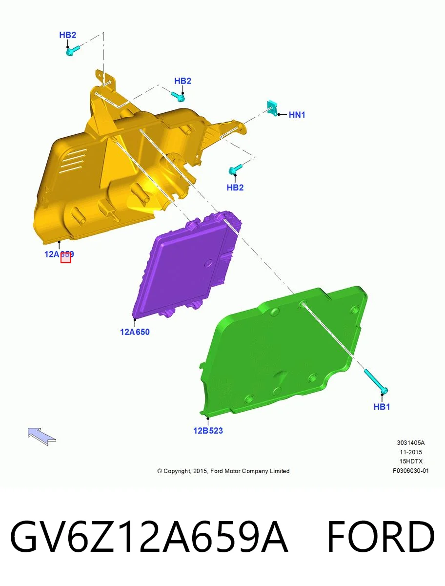 GV6Z12A659A Ford 