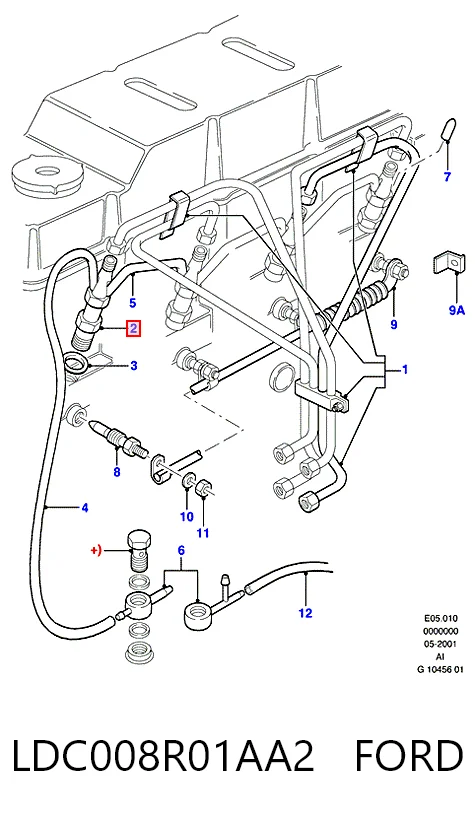 Wtryskiwacz paliwa do Ford Mondeo II BFP
