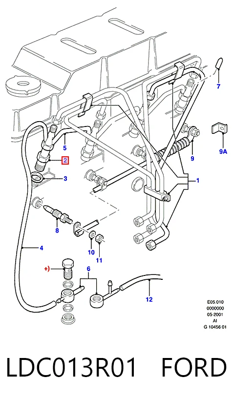 Wtryskiwacz paliwa Ford Mondeo II sedana (BFP) (1996 - 2000) cena, od 45,97 USD