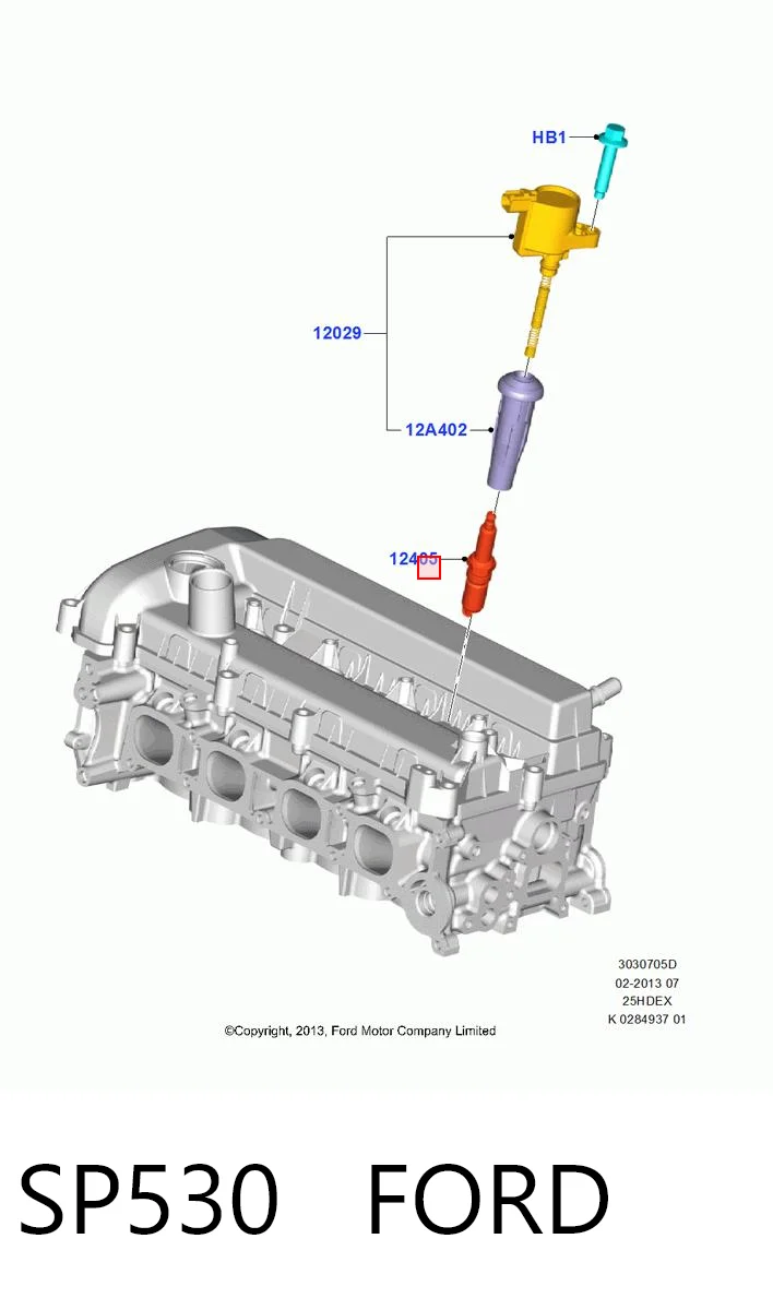 SP530 Ford Świeca zapłonowa