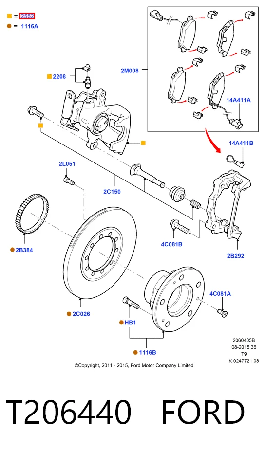 T206440 Ford