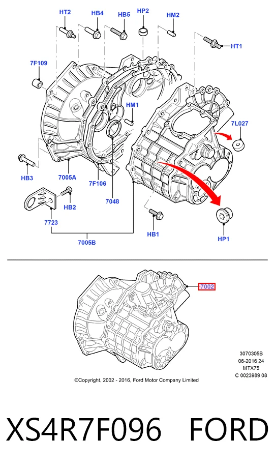 Mechaniczna skrzynia biegów w komplecie do Ford Focus I DFW