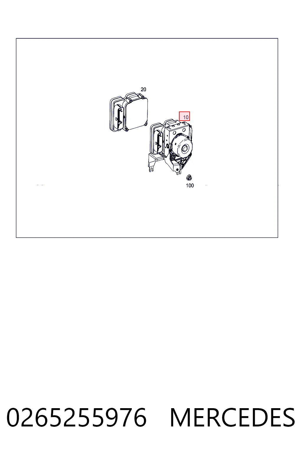 Sterownik ABS  hydrauliczny Mercedes CLA kombi (X117) (2015 - 2019) cena, od 269,32 USD