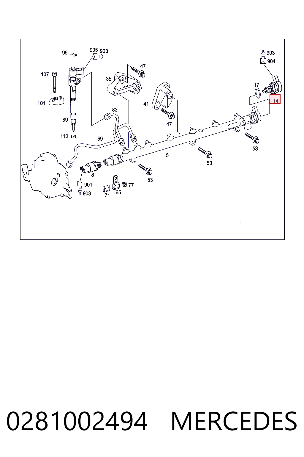 Regulator ciśnienia paliwa w listwie paliwowej VAG 281002481 cena, od 86,83 USD