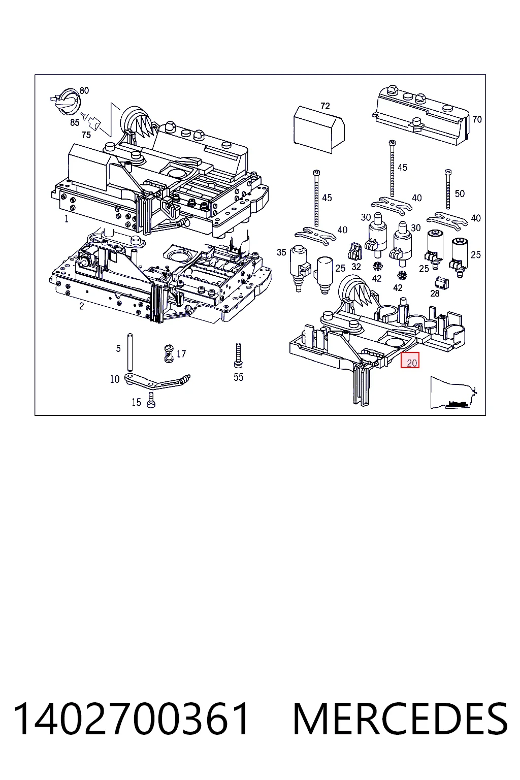 K68049181AB Fiat/Alfa/Lancia Elektroniczna płyta automatycznej skrzyni biegów